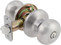 Saxon Door Knob Stainless Steel