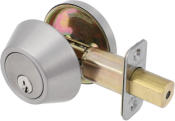 Single Cylinder Deadbolt Satin Nickel