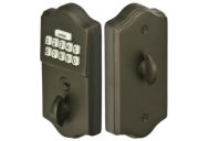 Brass Keypad Deadbolt